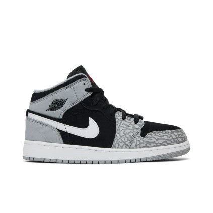 Air Jordan 1 Mid SE GS 'Elephant Toe'
