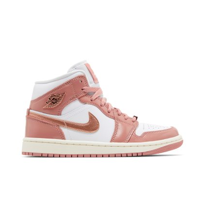 Wmns Air Jordan 1 Mid SE 'Red Stardust'