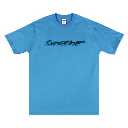 Supreme Futura Logo Tee 'Bright Blue'