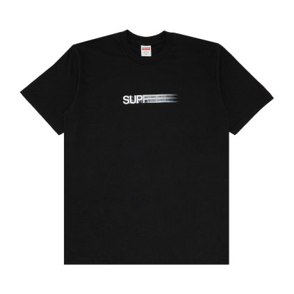 Supreme Motion Logo Tee 'Black'