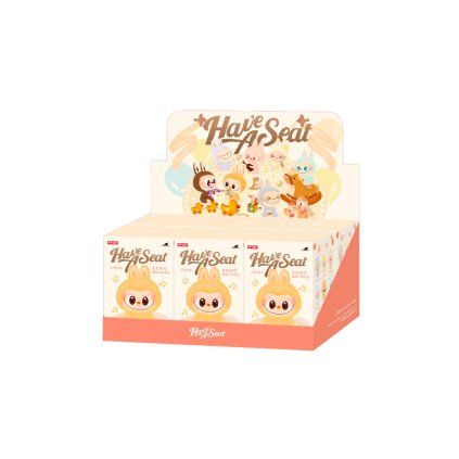 Pop Mart Labubu The Monsters Have a Seat Vinyl Plush Sealed Case (6 Blind Boxes)