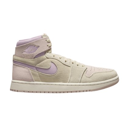 Wmns Air Jordan 1 High Zoom Comfort 2 'Muslin Plum Chalk'