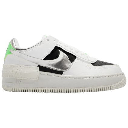 Nike Wmns Air Force 1 Shadow 'White Metallic Silver'