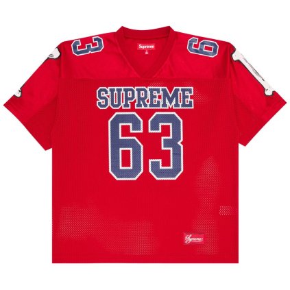 Supreme Bones Football Jersey 'Red'