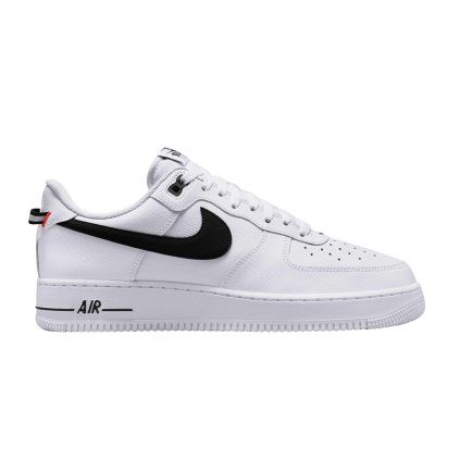 Nike Air Force 1 '07 LV8 'White Black Bright Crimson'