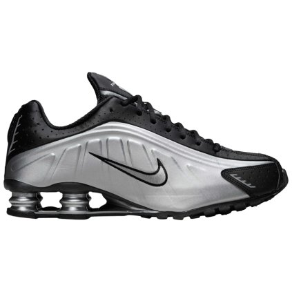 Nike Shox R4 'Metallic Silver Black'