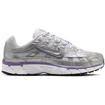 Nike P 6000 Metallic Silver World Indigo Womens