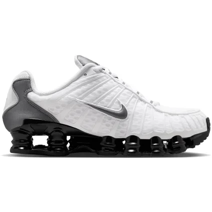 Nike Shox TL White Black Metallic Cool Grey