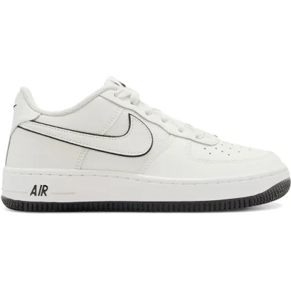 Nike Air Force 1 Low Sail Light Bone Black GS