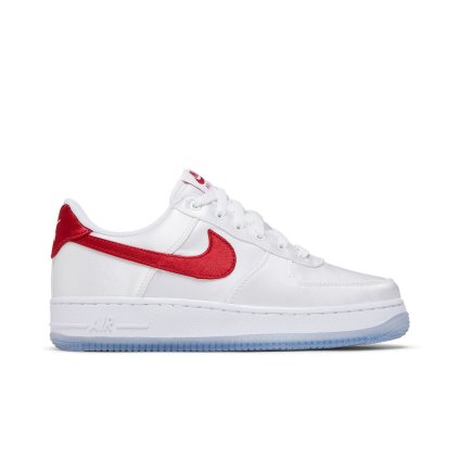 Nike Wmns Air Force 1 Low 'Satin - White Gym Red'