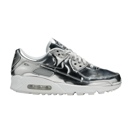 Nike Wmns Air Max 90 'Metallic Pack - Chrome'