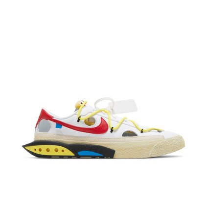Off-White x Blazer Low 'White University Red'