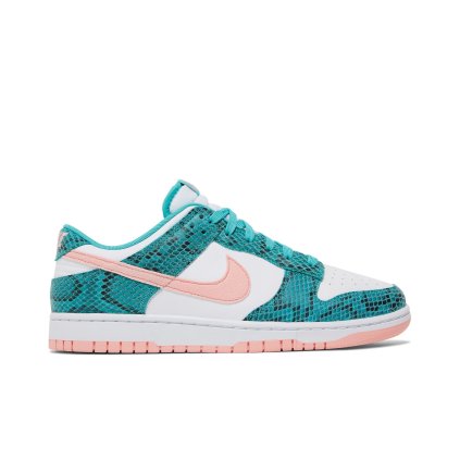 Nike Dunk Low 'Washed Teal Snakeskin'