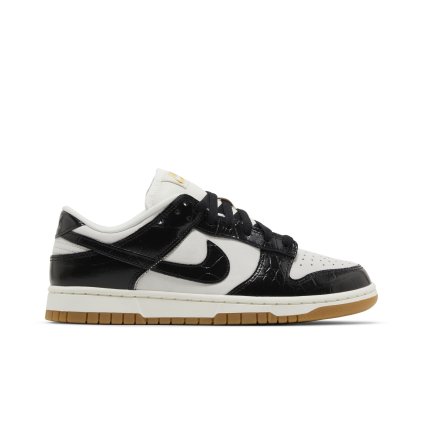 Nike Wmns Dunk Low LX 'Black Croc'