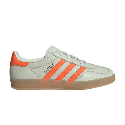 Wmns Gazelle Indoor 'Linen Green Solar Orange'