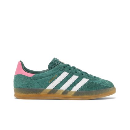 Wmns Gazelle Indoor 'Collegiate Green Pink'