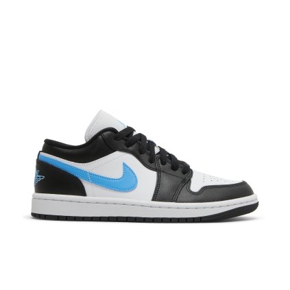 Wmns Air Jordan 1 Low 'Black University Blue'