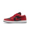 Wmns Air Jordan 1 Low SE 'Split - Gym Red Cement Grey'