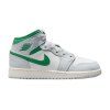 Air Jordan 1 Mid GS 'Summit White Pine Green'
