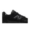New Balance 9060 'Triple Black Suede Patent'