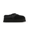 UGG Wmns Tazz Braid Slipper 'Black'