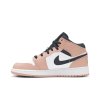Air Jordan 1 Mid GS 'Pink Quartz'