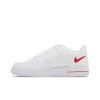 Nike Air Force 1 GS 'Cut-Out Swoosh - White University Red'