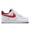 Nike Air Force 1 '07 'White University Red'