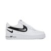 Nike Air Force 1 '07 'Cut Out Swoosh - White Black'