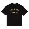 Fear of God Essentials Jersey Crewneck Tee 'Black'