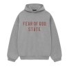 Fear of God Essentials Fleece Hoodie 'Dark Heather'