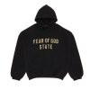 Fear of God Essentials Fleece Hoodie 'Black'
