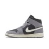 Wmns Air Jordan 1 Mid 'Cement Grey'