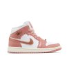 Wmns Air Jordan 1 Mid SE 'Red Stardust'