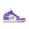 Wmns Air Jordan 1 Mid 'Action Grape'