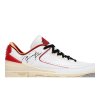 Off-White x Air Jordan 2 Retro Low SP 'White Varsity Red'