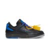 Off-White x Air Jordan 2 Retro Low SP 'Black Varsity Royal'