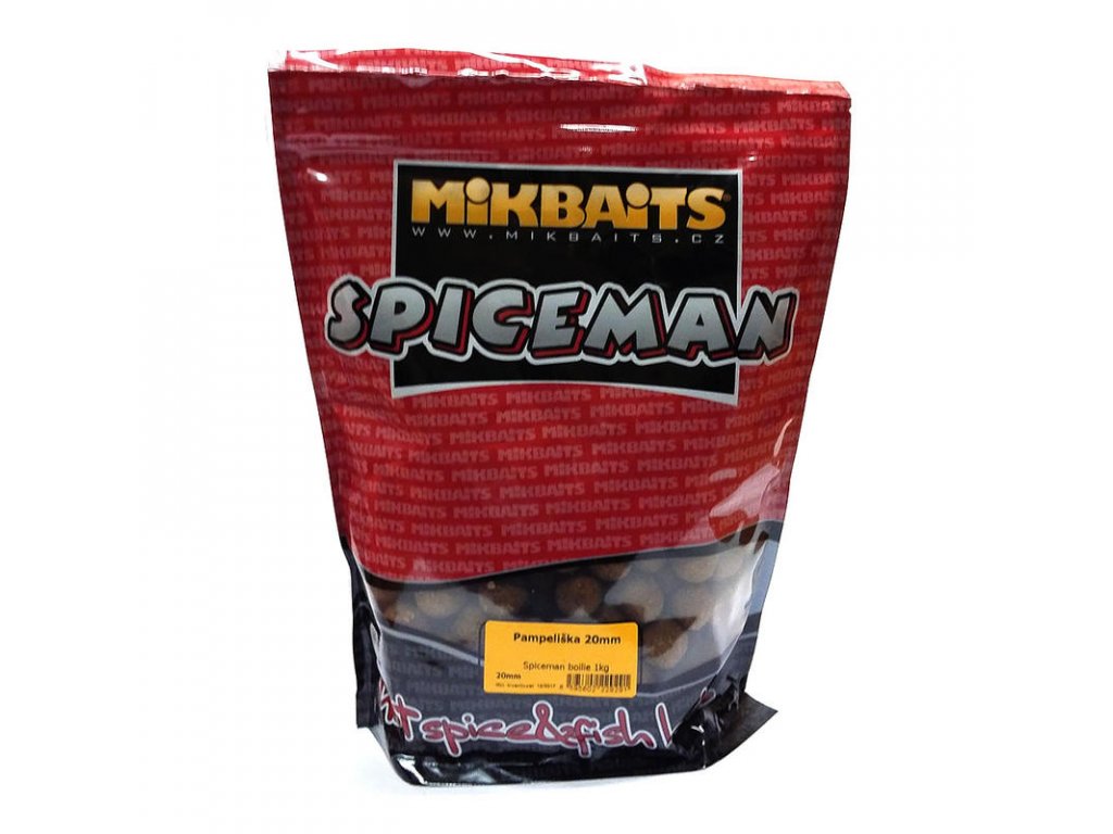 Mikbaits Spiceman boilie 2,5kg Pampeliška 24mm