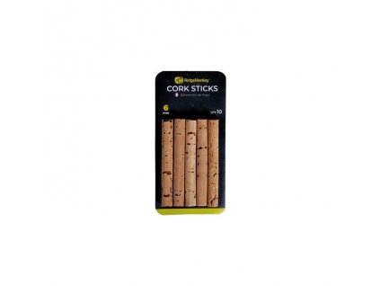 RidgeMonkey korkové tyčinky Combi Bait Drill Spare Cork Sticks 8mm