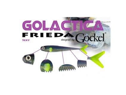 Gumová nástraha GOLACTICA 110mm Frieda Sexy