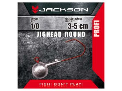 Jigová hlavička Jackson VMC Jighead Round  1/0  17g