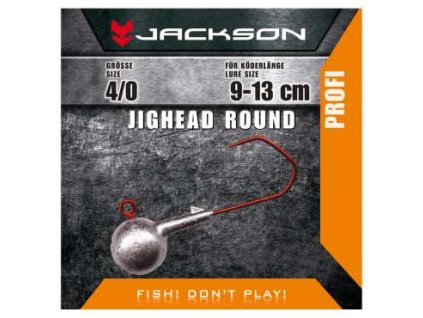 Jigová hlavička Jackson VMC Jighead Round  4/0  24g