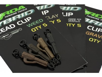 Závěska Korda Hybrid Lead Clips Silt