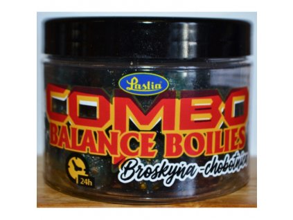 Lastia Combo Balance boilies 24mm 200g Broskev/Chobotnice