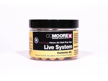 CC Moore Live system Plovoucí boilie 10mm 80ks