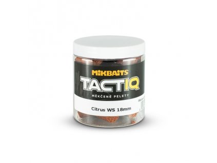 Mikbaits měkčené pelety TactiQ Citrus WS 14mm 250ml