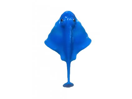 Gumová nástraha Broslures Ripple Hoof S 9cm Fluo Blue