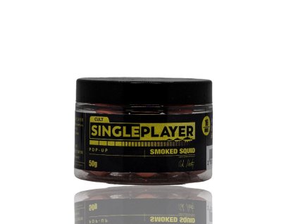 SinglePlayer Boilies Pop Up Smoked Squid 16mm 50g