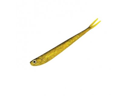Gumová nástraha Rapture Twin tail Minnow 7,6cm Golden