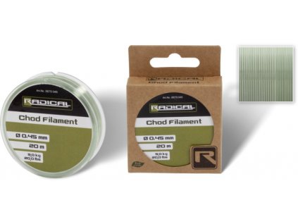 Vlasec Radical Chod Filament 20m ,045mm